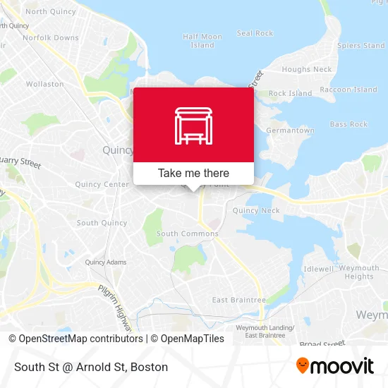 Mapa de South St @ Arnold St