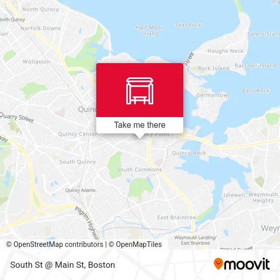 Mapa de South St @ Main St