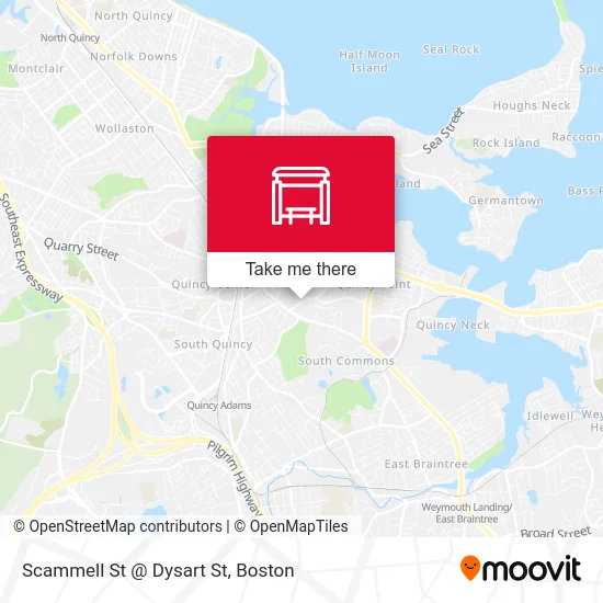 Scammell St @ Dysart St map