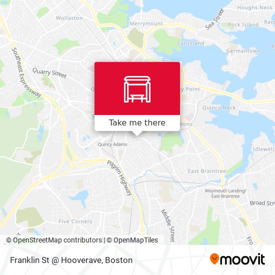 Mapa de Franklin St @ Hooverave