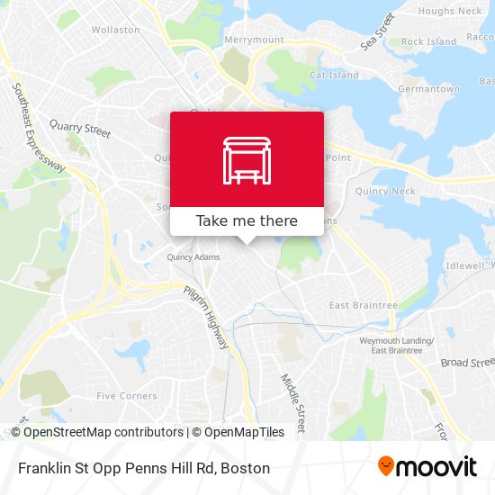 Franklin St Opp Penns Hill Rd map
