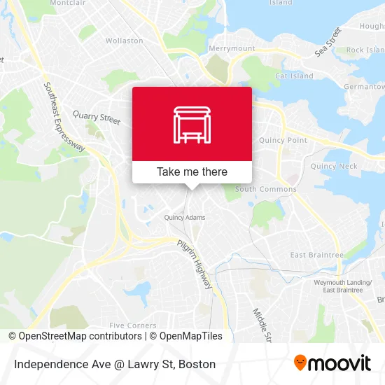Mapa de Independence Ave @ Lawry St