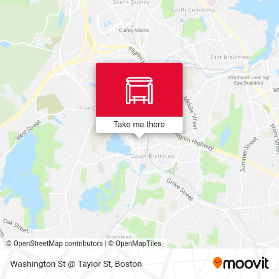 Washington St @ Taylor St map