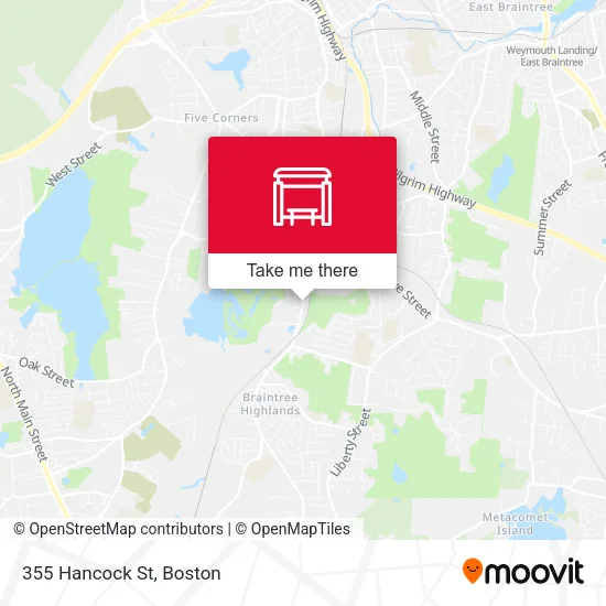 355 Hancock St map