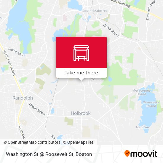 Mapa de Washington St @ Roosevelt St