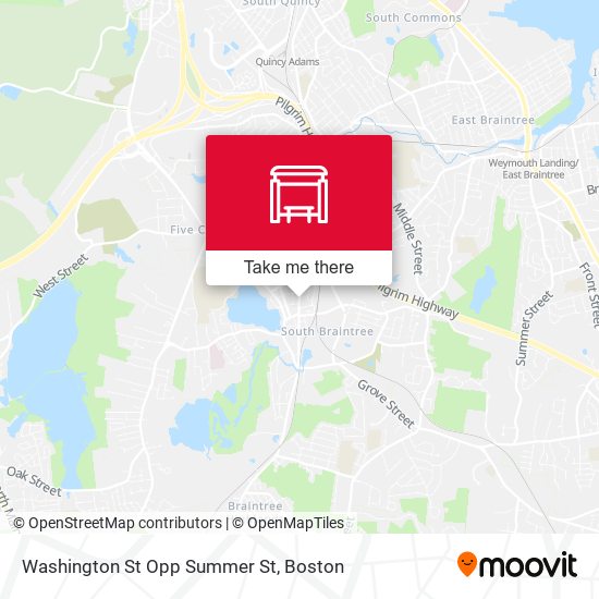 Washington St Opp Summer St map