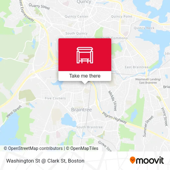 Mapa de Washington St @ Clark St