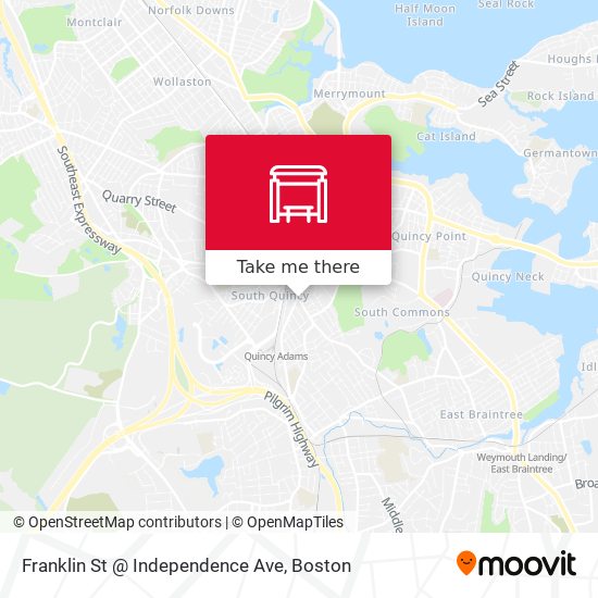 Franklin St @ Independence Ave map