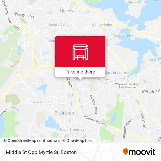 Mapa de Middle St Opp Myrtle St
