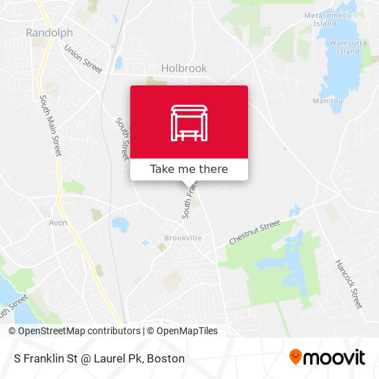 Mapa de S Franklin St @ Laurel Pk