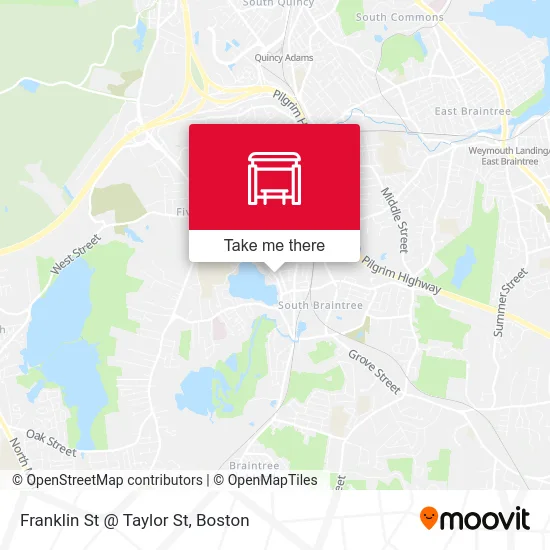 Franklin St @ Taylor St map