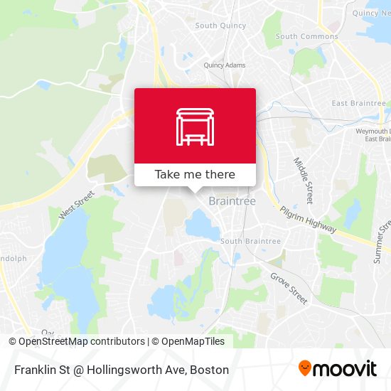 Mapa de Franklin St @ Hollingsworth Ave