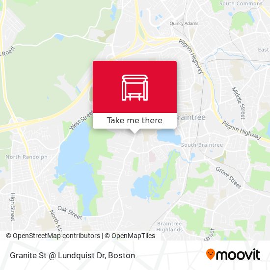 Granite St @ Lundquist Dr map
