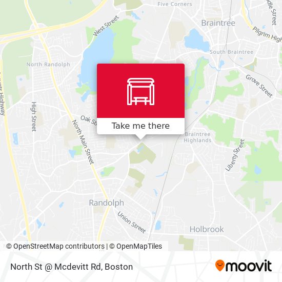 North St @ Mcdevitt Rd map
