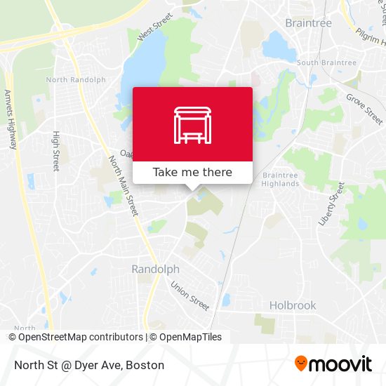 Mapa de North St @ Dyer Ave