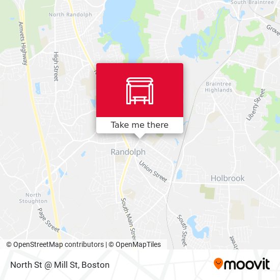 Mapa de North St @ Mill St