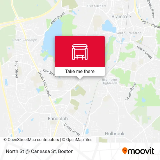 North St @ Canessa St map