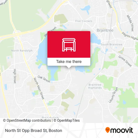 North St Opp Broad St map