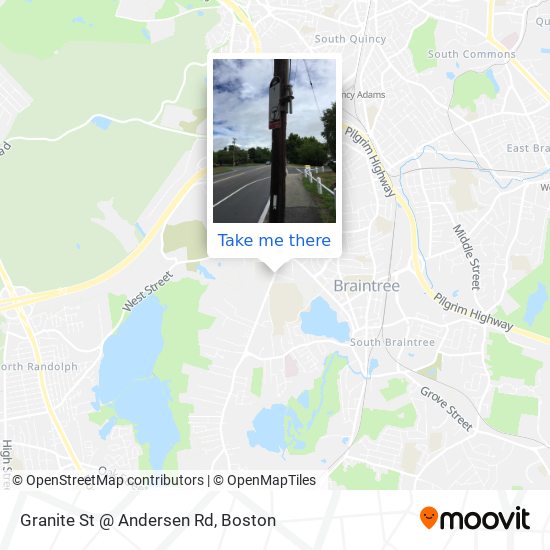 Granite St @ Andersen Rd map