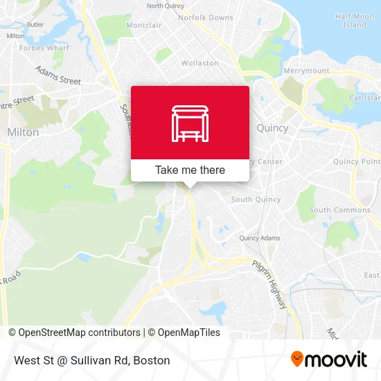 West St @ Sullivan Rd map