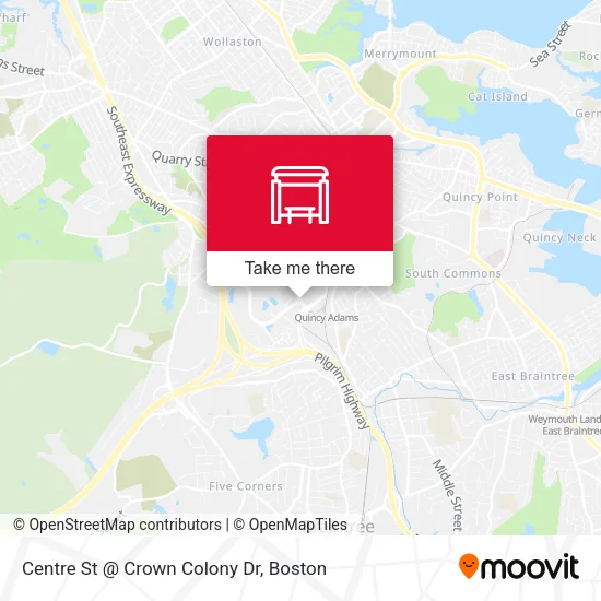 Centre St @ Crown Colony Dr map
