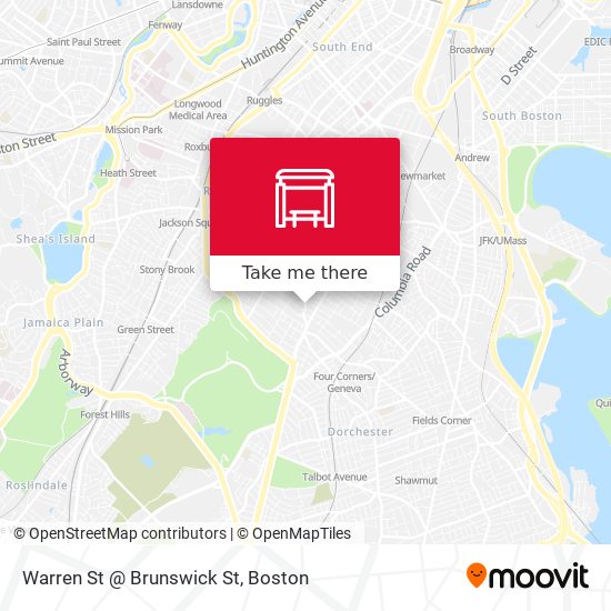 Warren St @ Brunswick St map