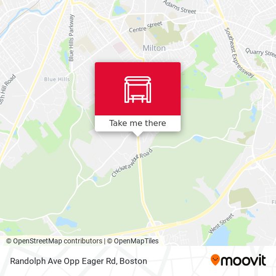 Mapa de Randolph Ave Opp Eager Rd