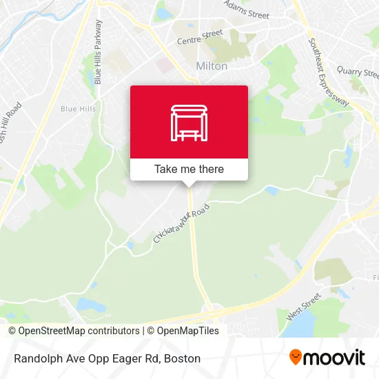 Randolph Ave Opp Eager Rd map