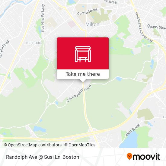 Randolph Ave @ Susi Ln map