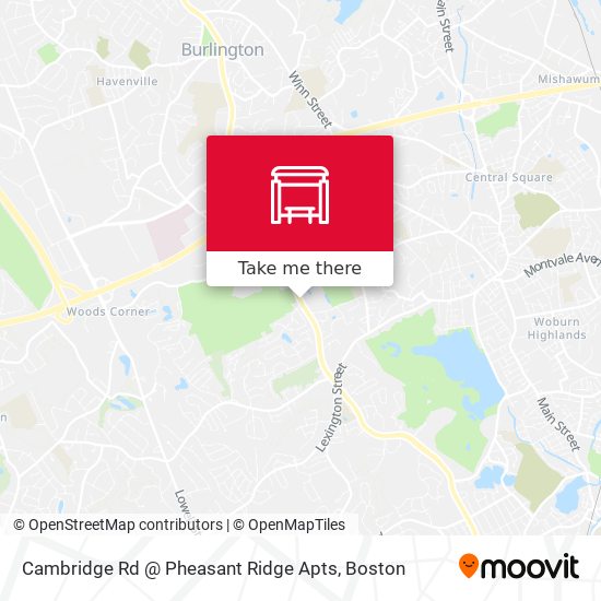 Mapa de Cambridge Rd @ Pheasant Ridge Apts