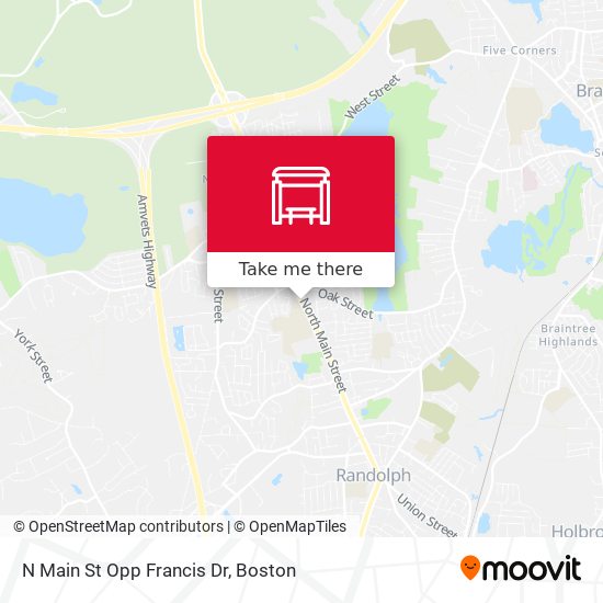 Mapa de N Main St Opp Francis Dr