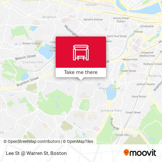 Mapa de Lee St @ Warren St