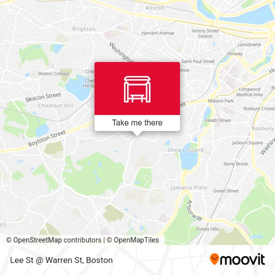Lee St @ Warren St map