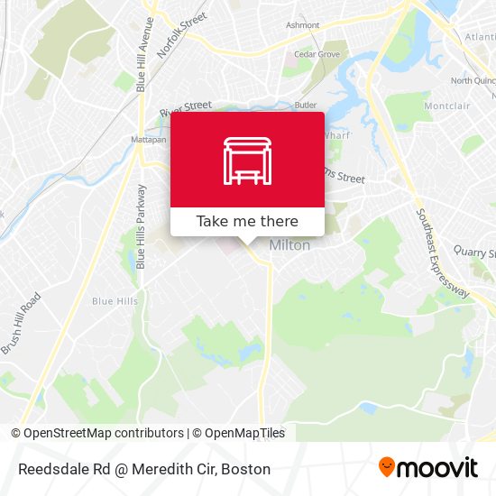 Reedsdale Rd @ Meredith Cir map