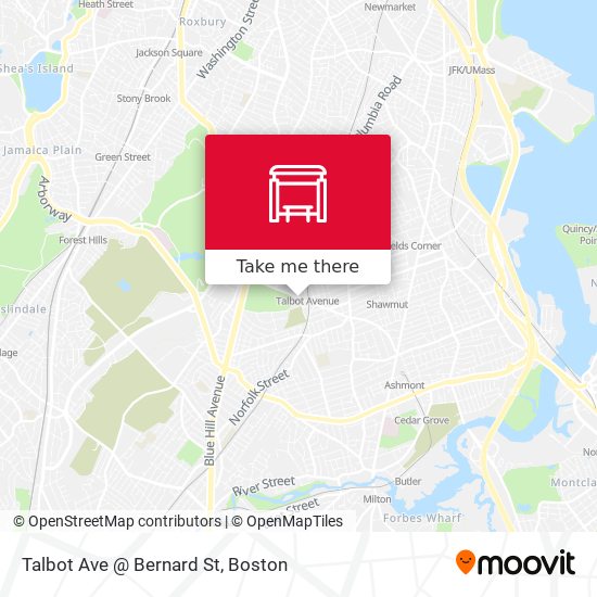 Mapa de Talbot Ave @ Bernard St
