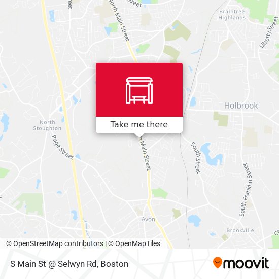 S Main St @ Selwyn Rd map