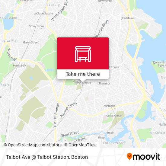 Mapa de Talbot Ave @ Talbot Station