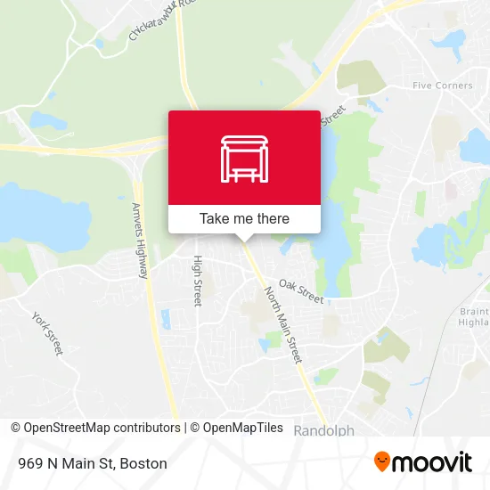 969 N Main St map