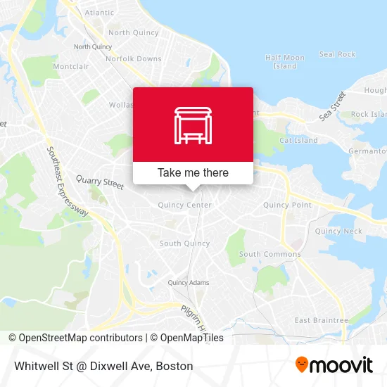 Whitwell St @ Dixwell Ave map