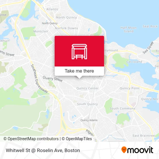 Whitwell St @ Roselin Ave map