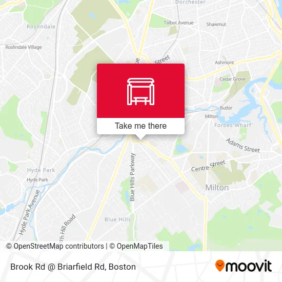 Brook Rd @ Briarfield Rd map