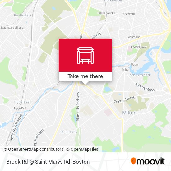 Brook Rd @ Saint Marys Rd map