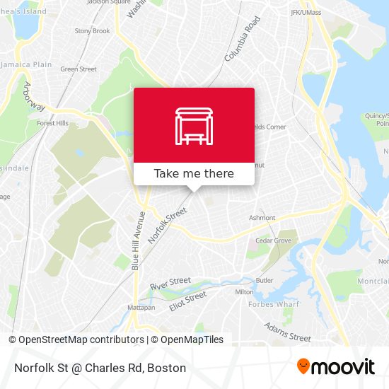 Mapa de Norfolk St @ Charles Rd