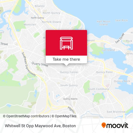Whitwell St Opp Maywood Ave map