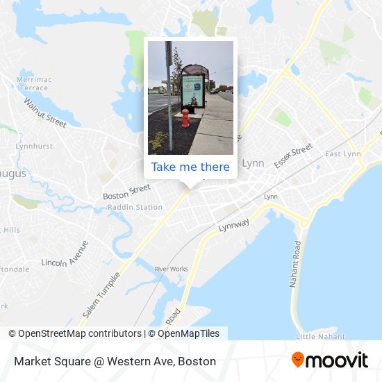 Market Square @ Western Ave map