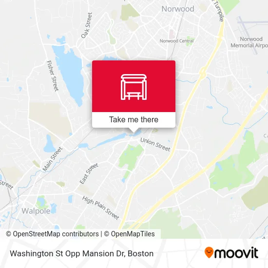 Washington St Opp Mansion Dr map