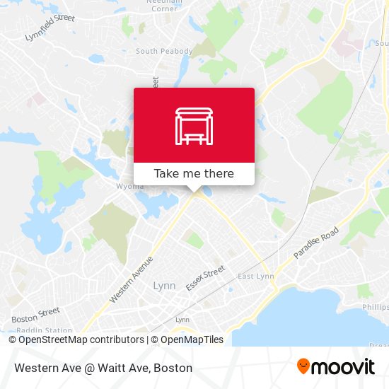 Mapa de Western Ave @ Waitt Ave