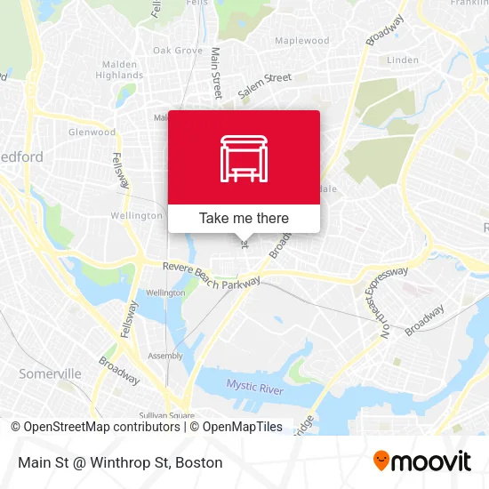 Mapa de Main St @ Winthrop St