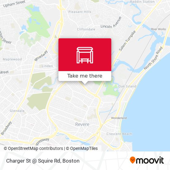 Charger St @ Squire Rd map