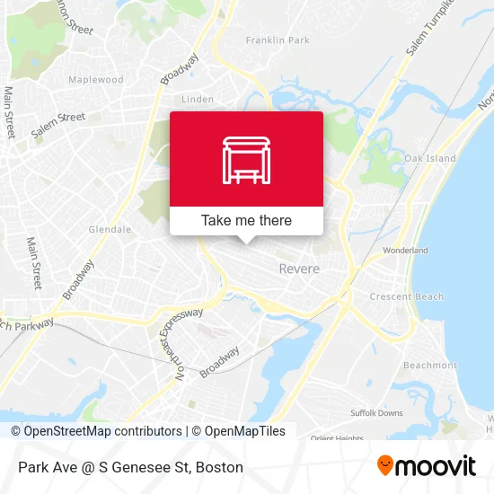 Park Ave @ S Genesee St map